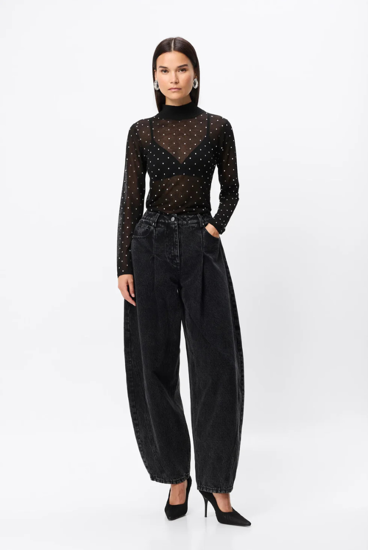 Maison Jean | Acid Washed Black