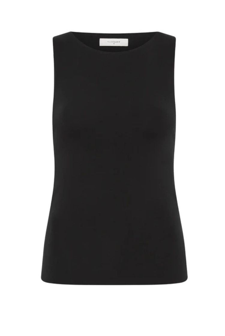 Lois Organic Tank | Black