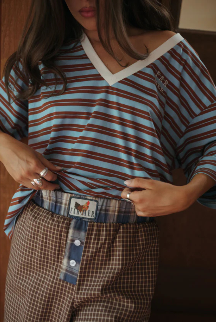 Cocky Plaid Box Pant