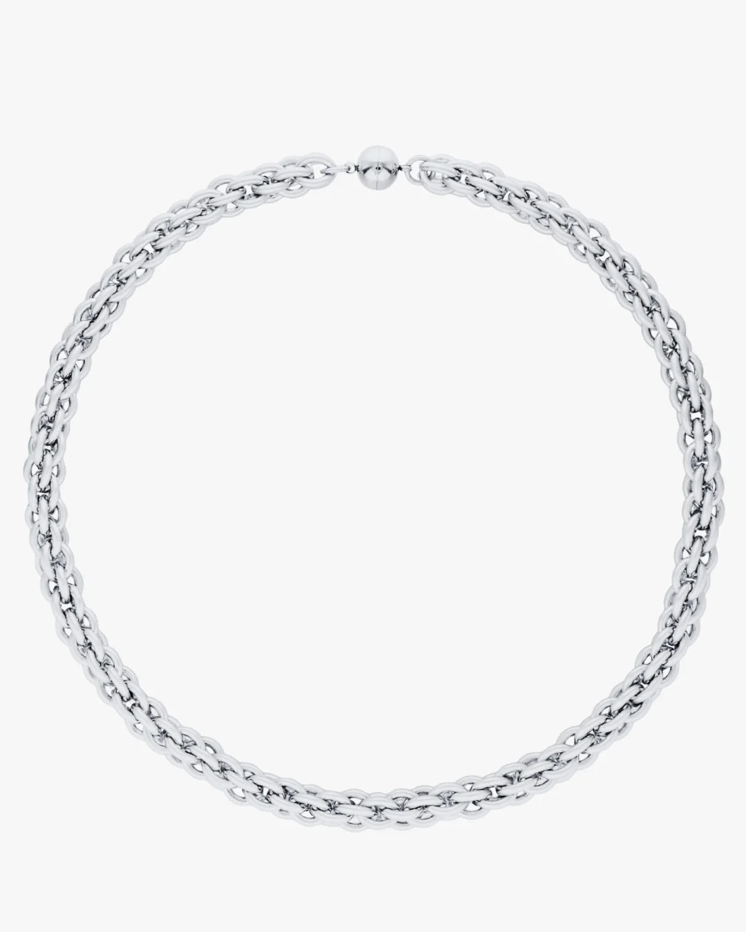 Tangled Chain Necklace | Silver