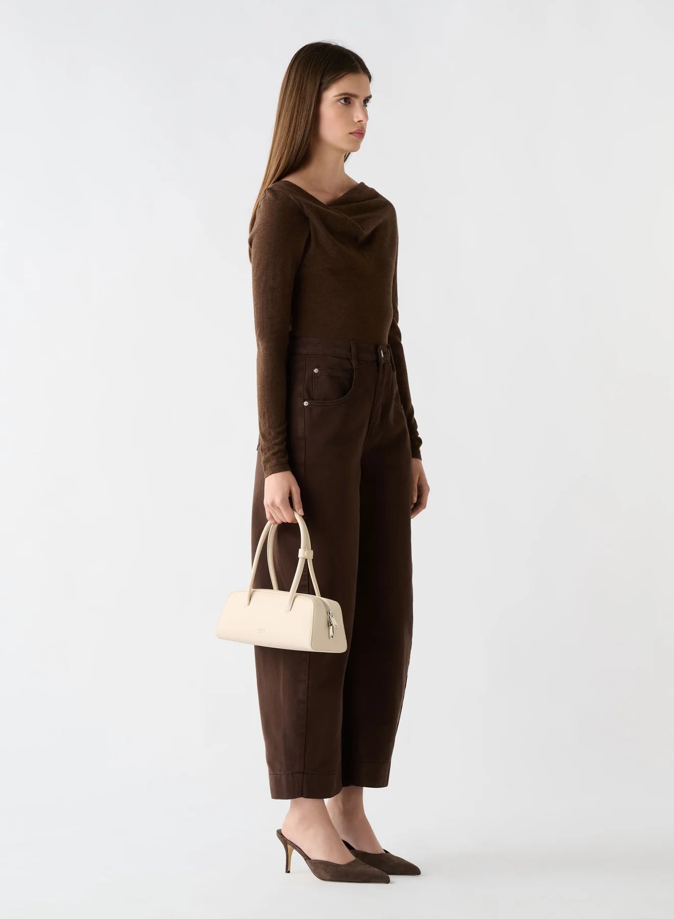 Pinnacle Knit Top | Chocolate