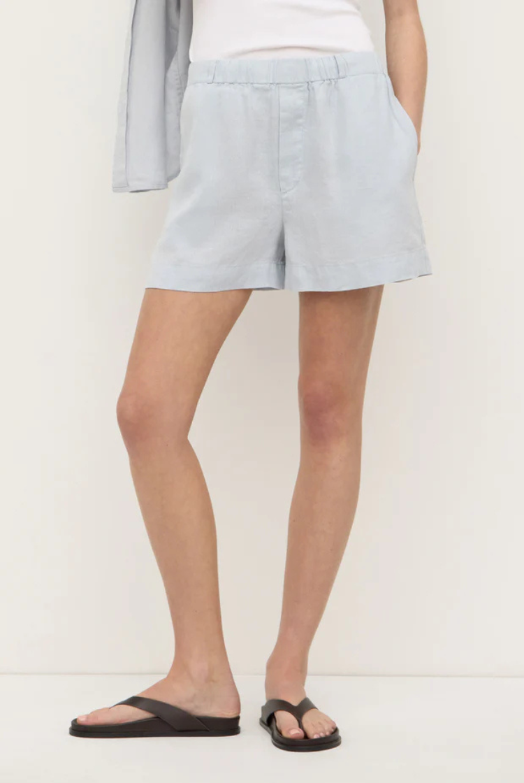 Everyday Linen Short | Cloud