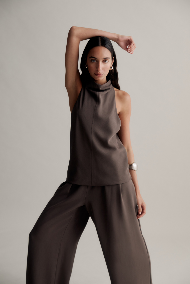 Margot Top | Taupe