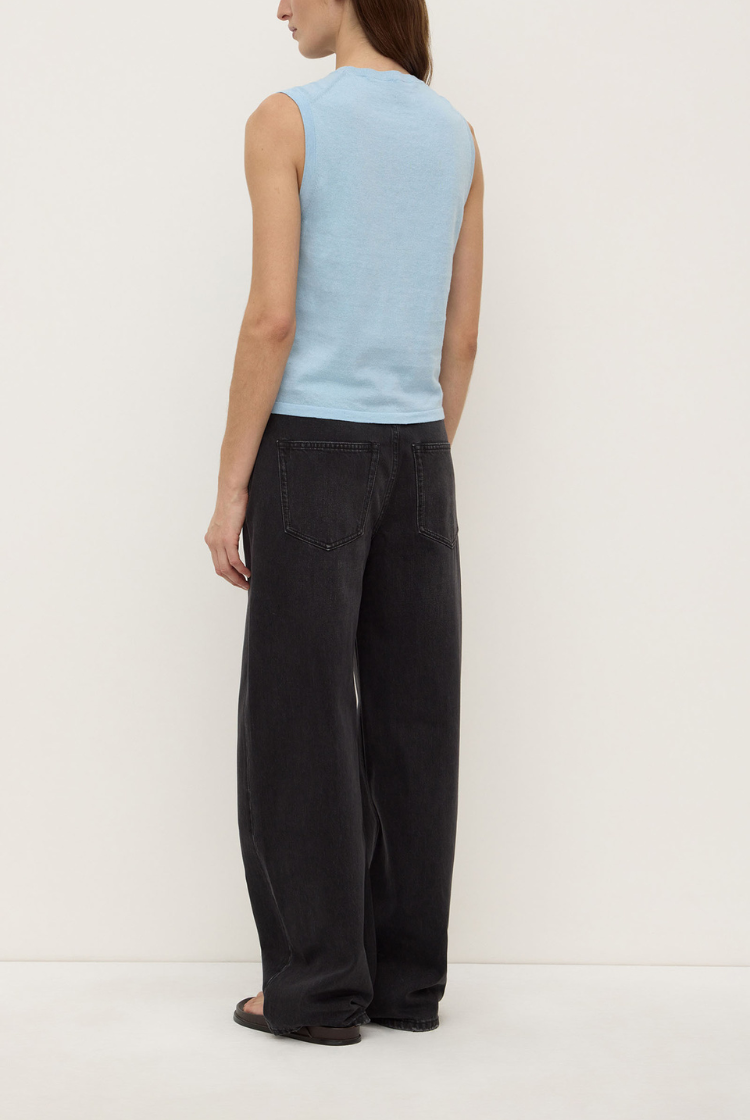 Helena Cotton Cashmere Vest | Salt