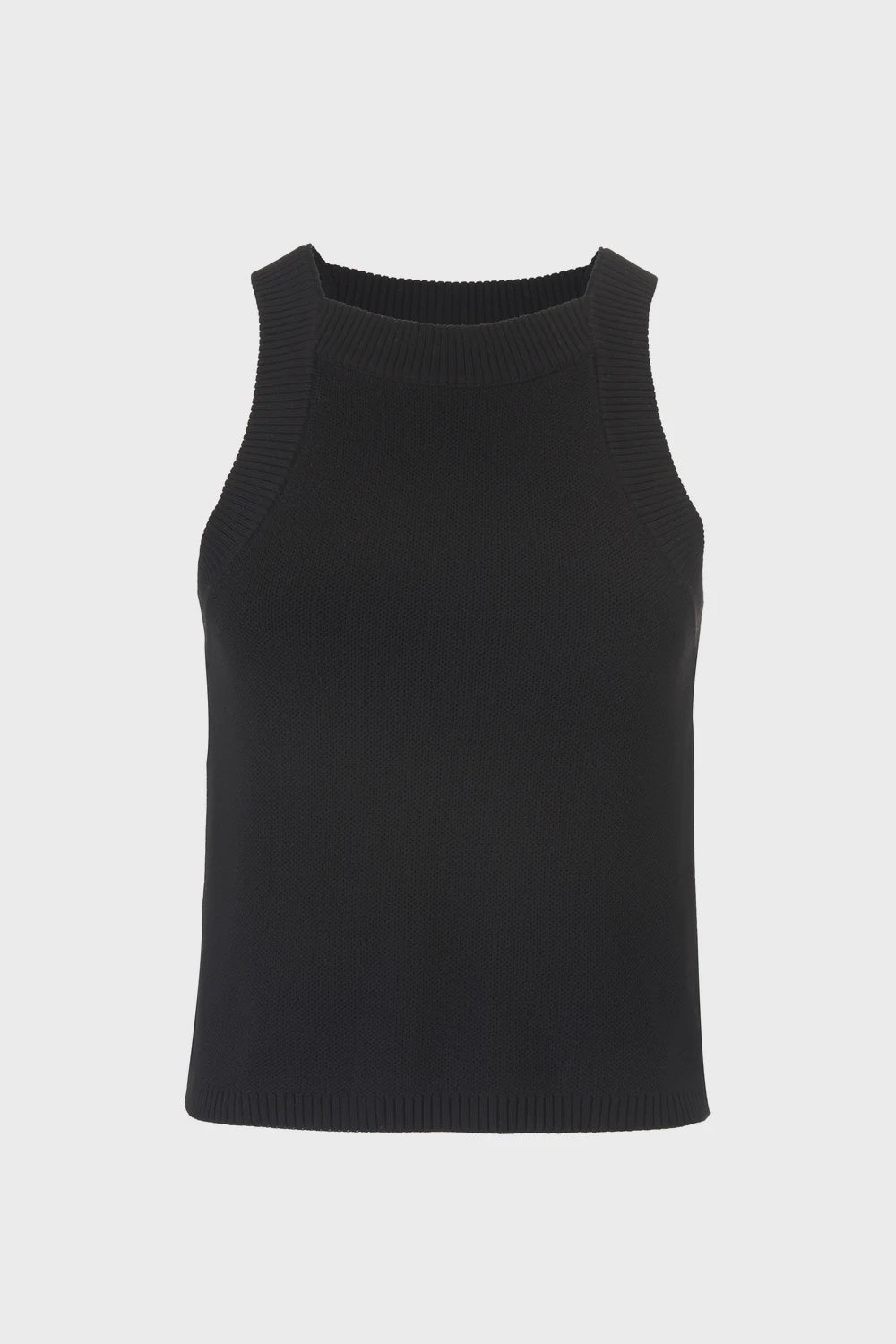 Tash Knit Tank | Noir