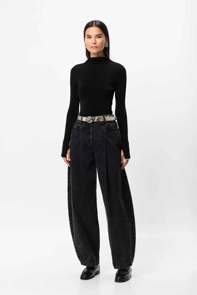 Maison Jean | Acid Washed Black