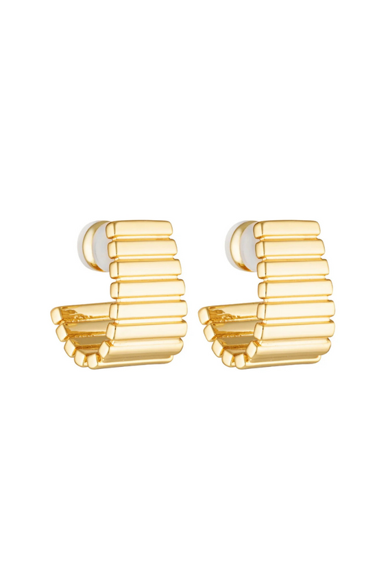 Turtle Earrings | Gold