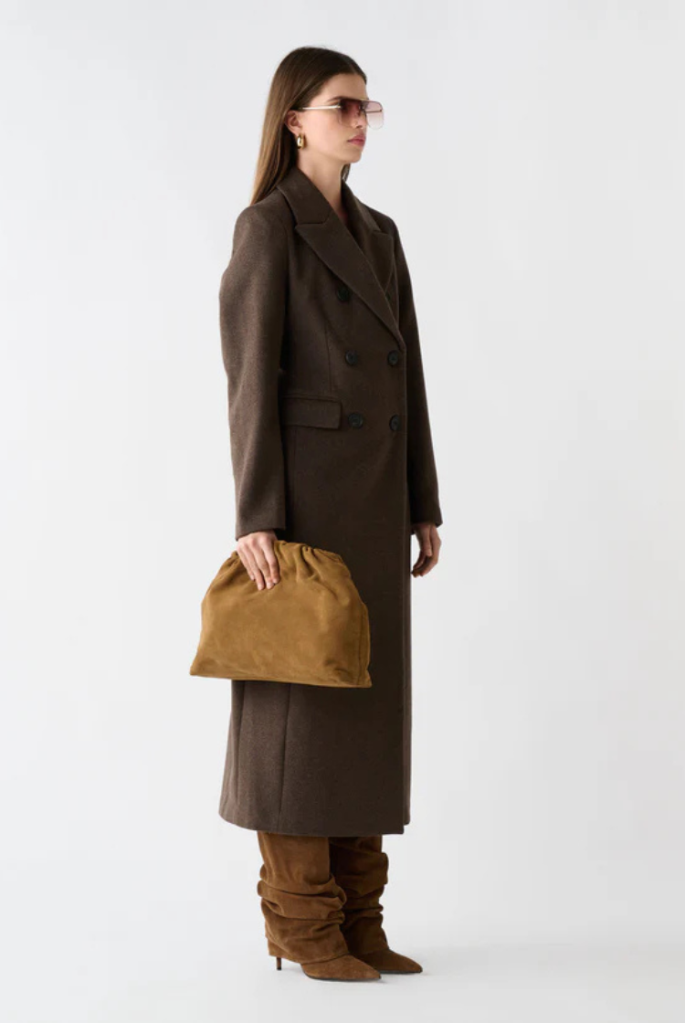 Reference Tailored Coat | Espresso