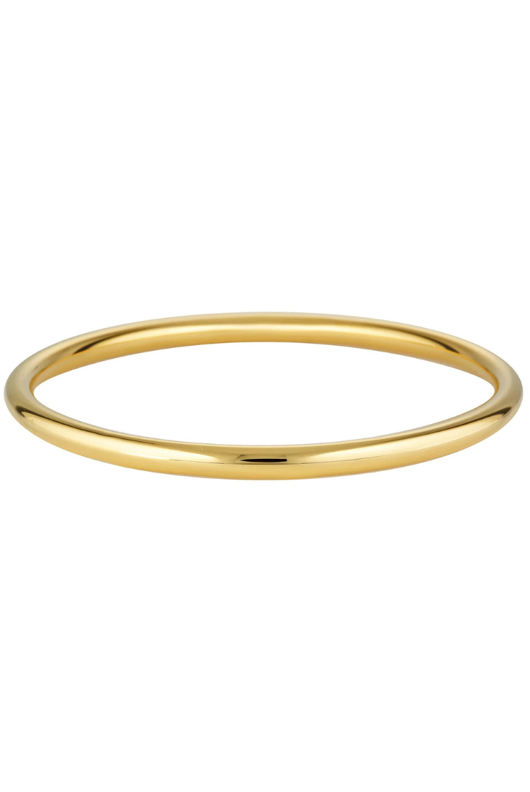 Tube Bangle | Gold