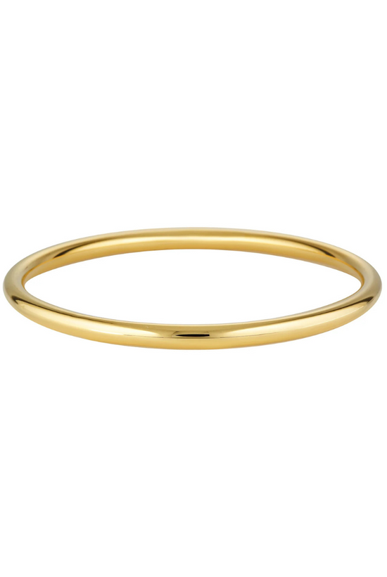 Tube Bangle | Gold