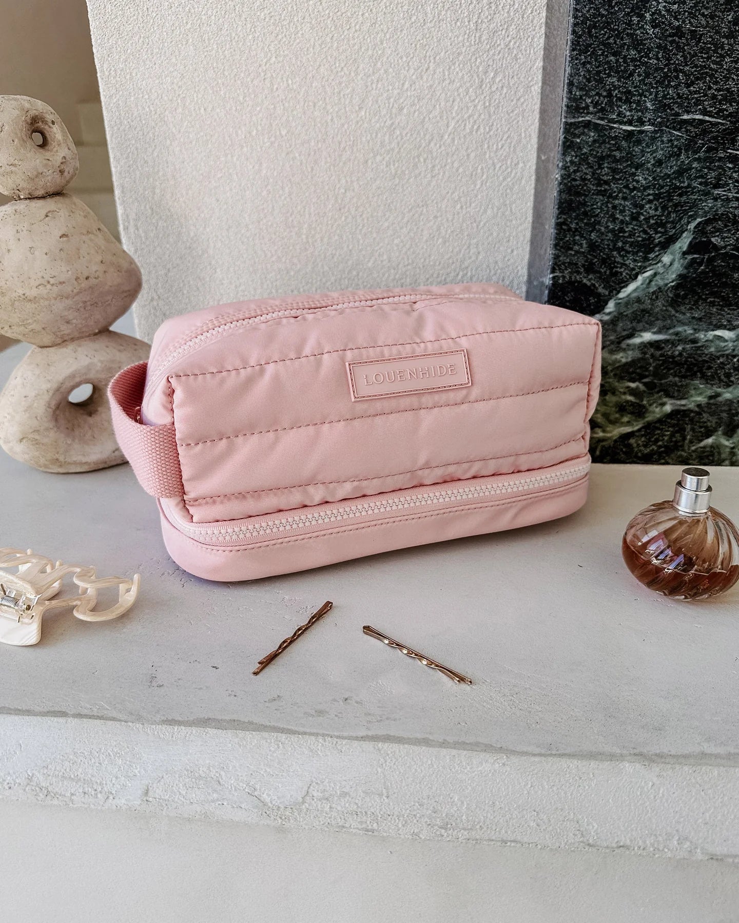 Mila Cosmetic Case | Pink