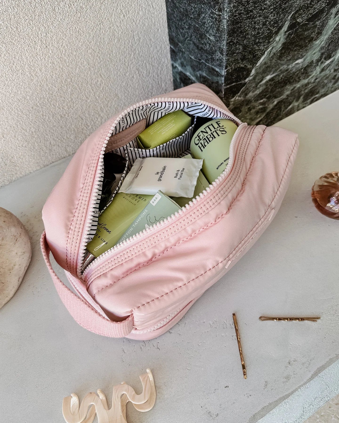 Mila Cosmetic Case | Pink