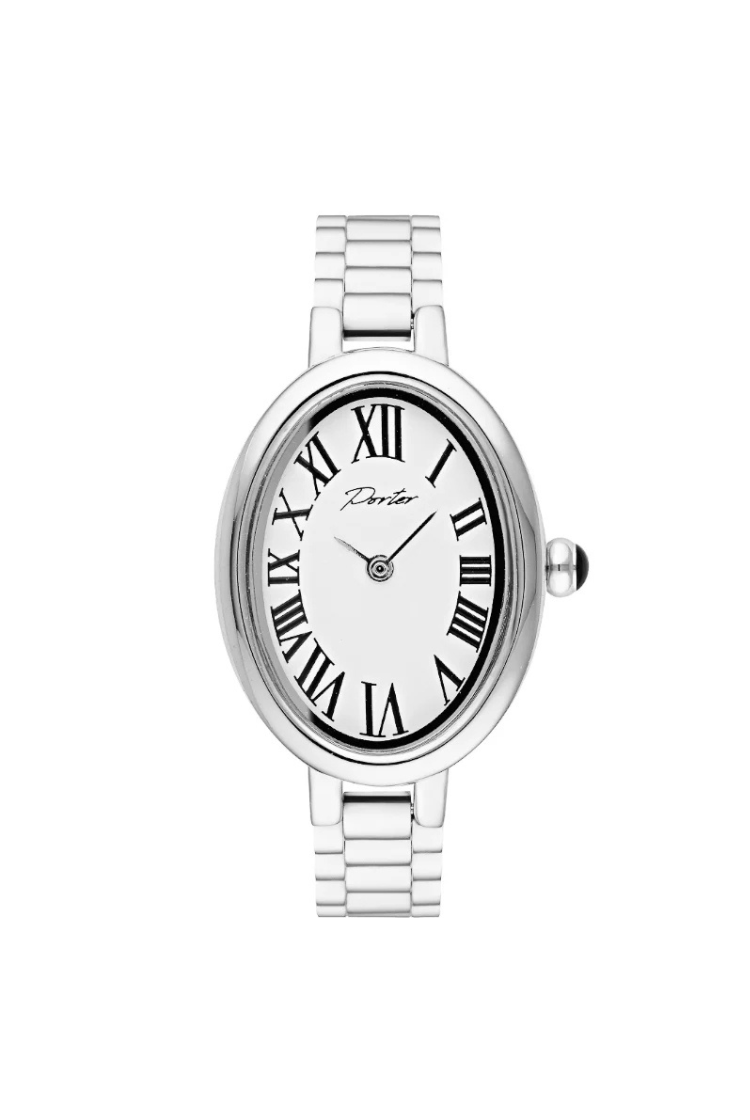 Baby Link Watch | White Gold