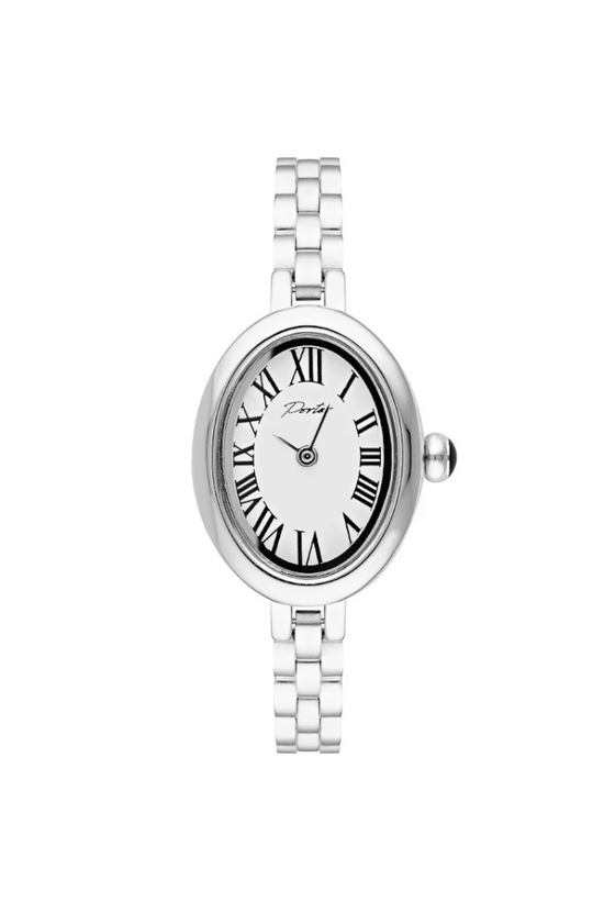 Fine Baby Link Watch | White Gold