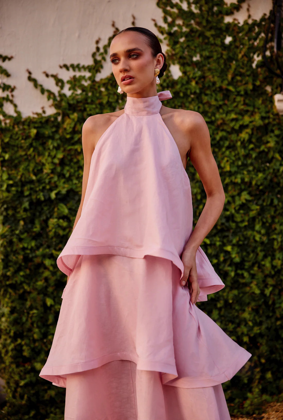 The Kimberly Dress | Pastel Pink