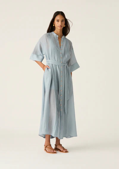 Alessia Maxi Dress | Aura Blue