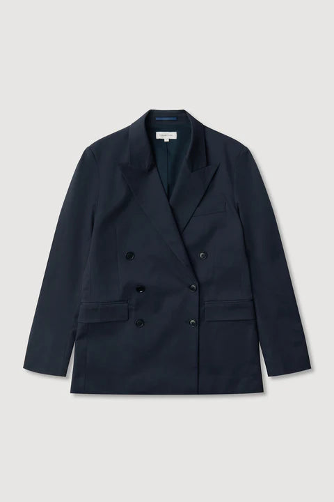 Ellen Double Breasted Blazer | True Navy