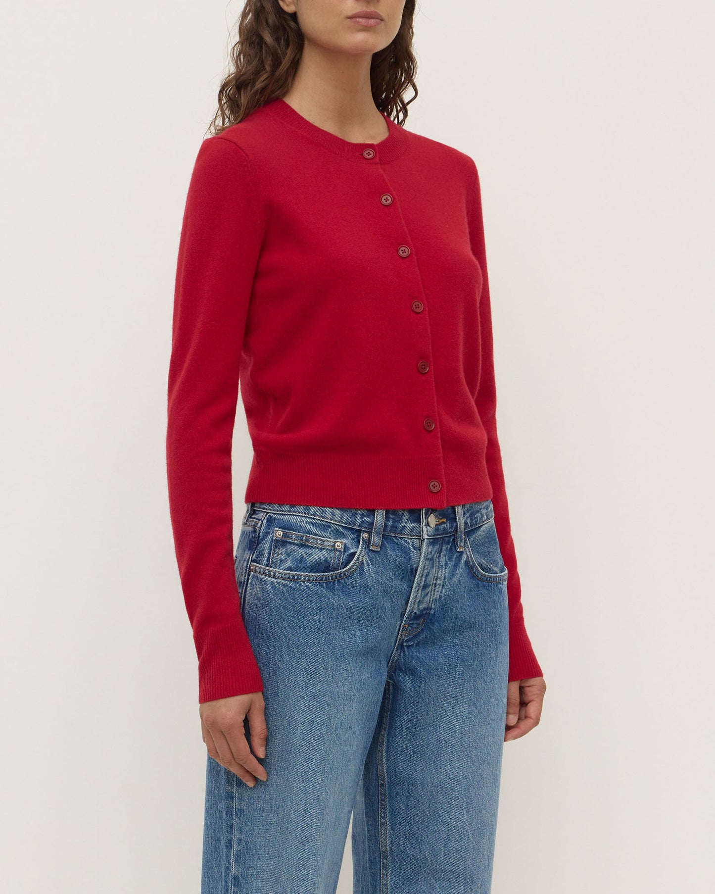 Benny Knit Cardigan | Mulberry