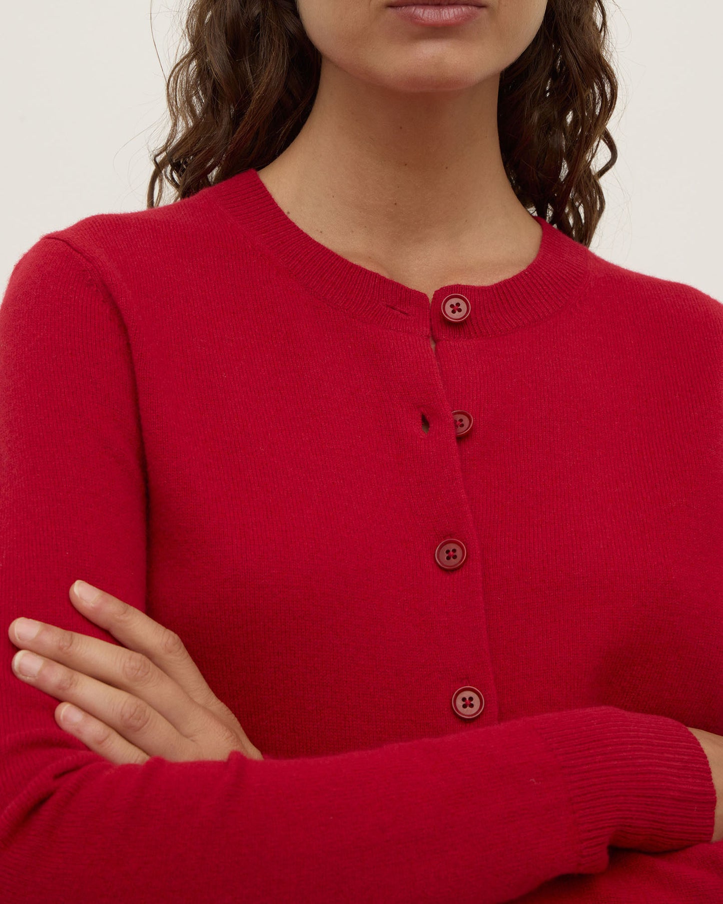 Benny Knit Cardigan | Mulberry