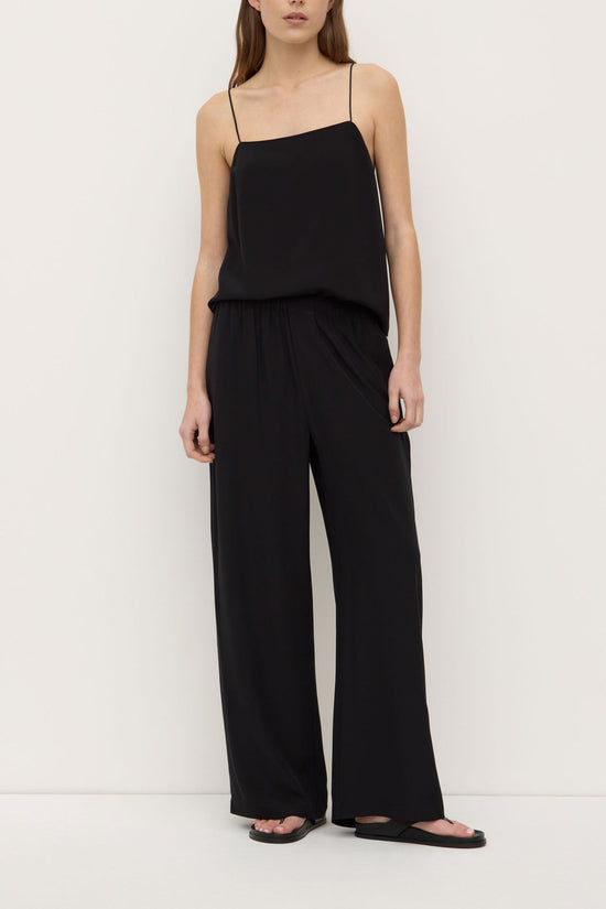 Betty Silk Pant | Black