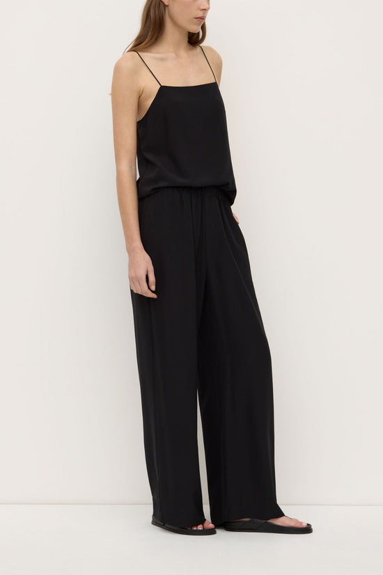 Betty Silk Pant | Black