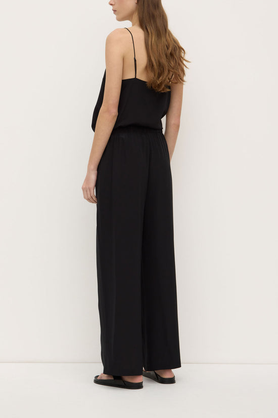 Betty Silk Pant | Black