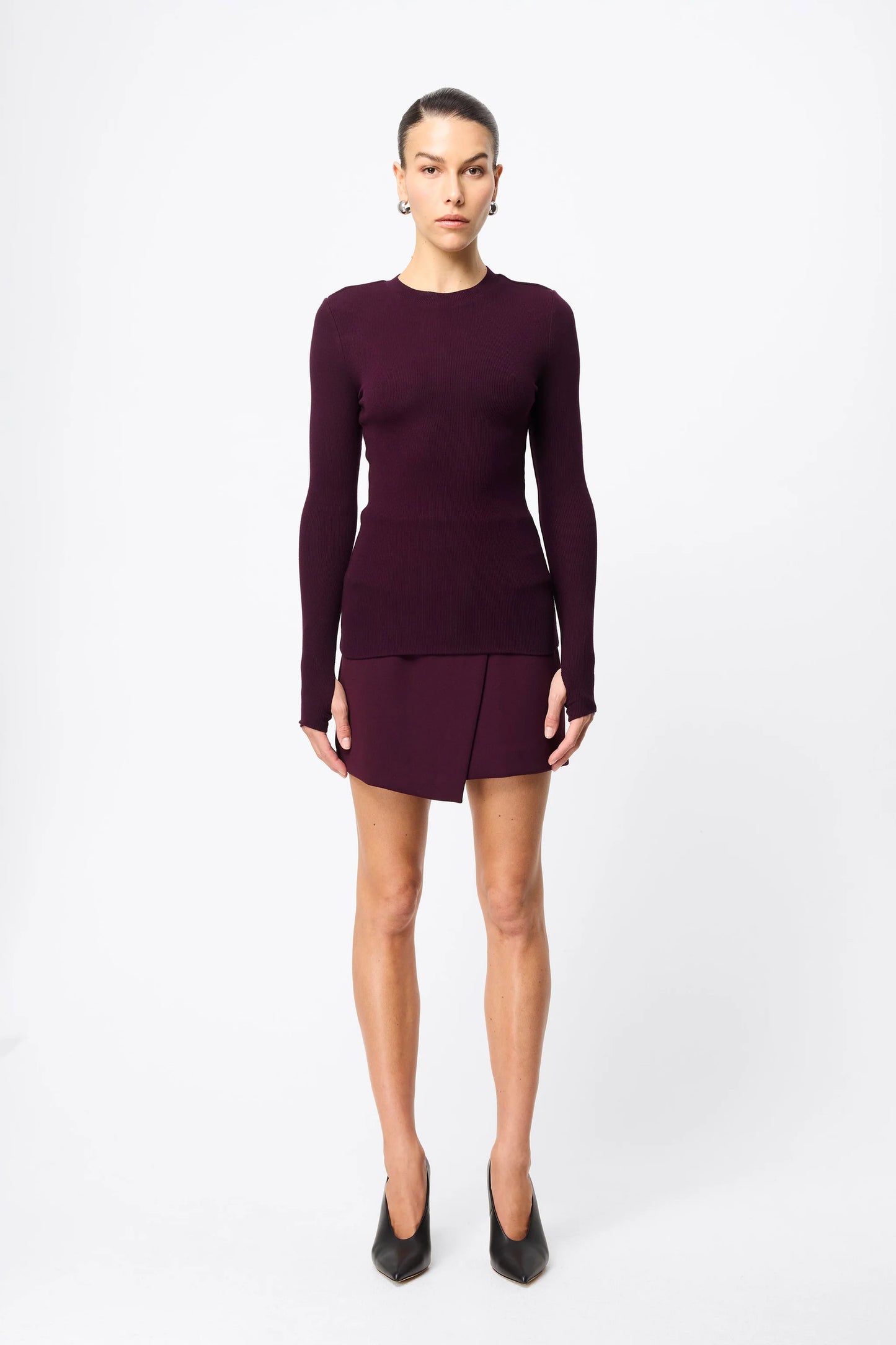 Brooklyn Top | Cherry Lacquer
