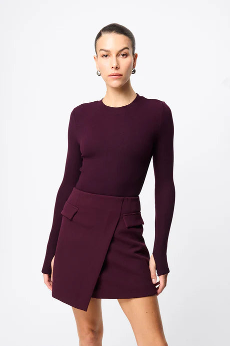 Brooklyn Top | Cherry Lacquer