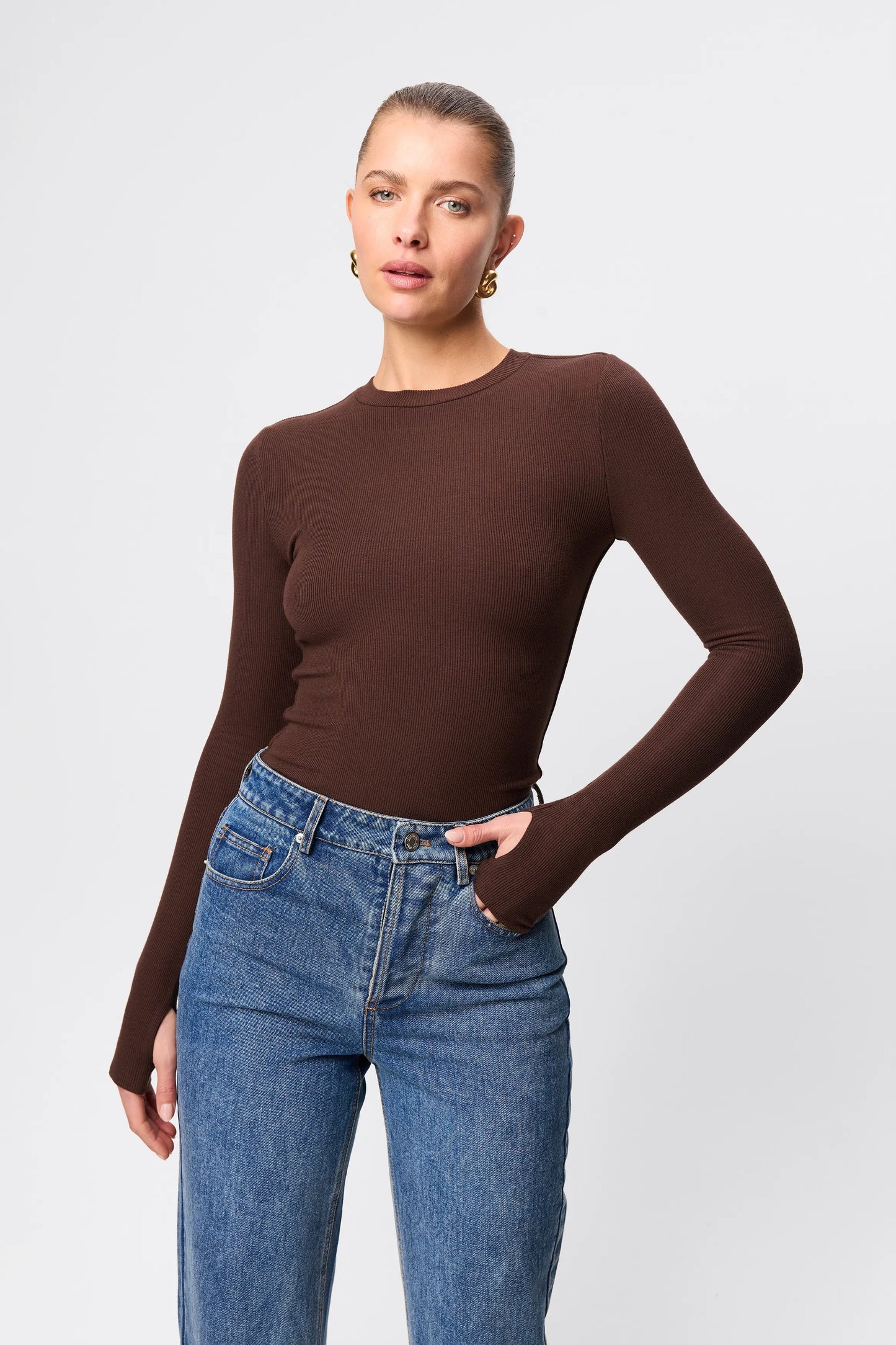 Brooklyn Top | Chocolate