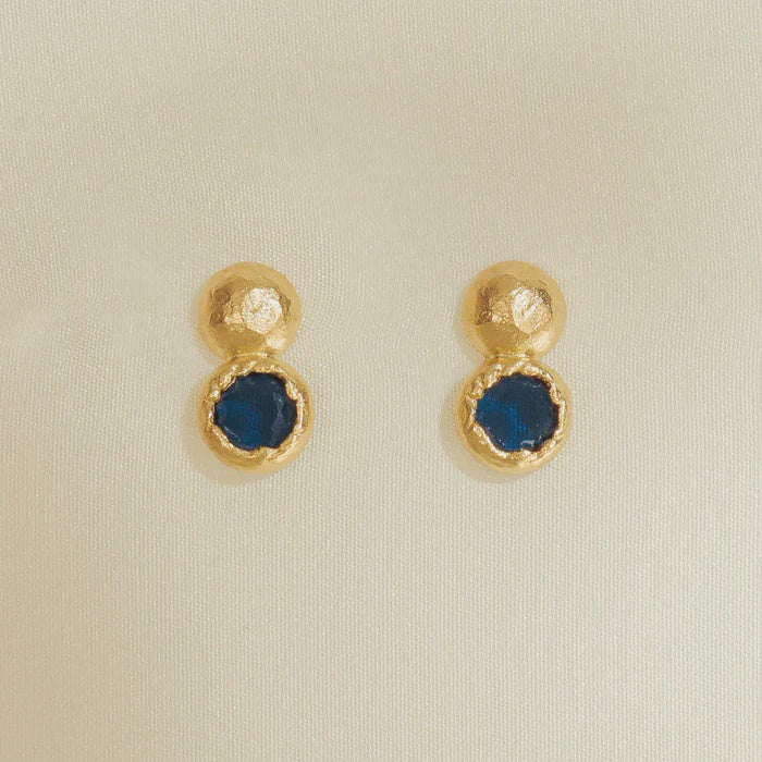 Petra Earring | Night Blue