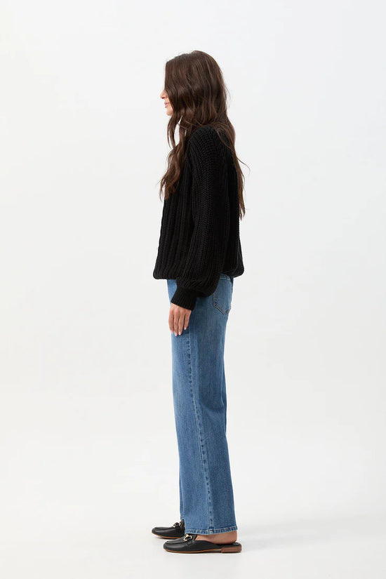 Chunky Cable Knit | Black