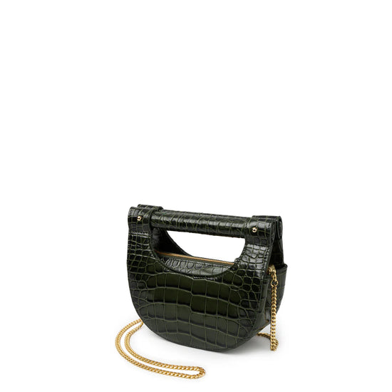 Cybil Halfmoon Bag | Kelp