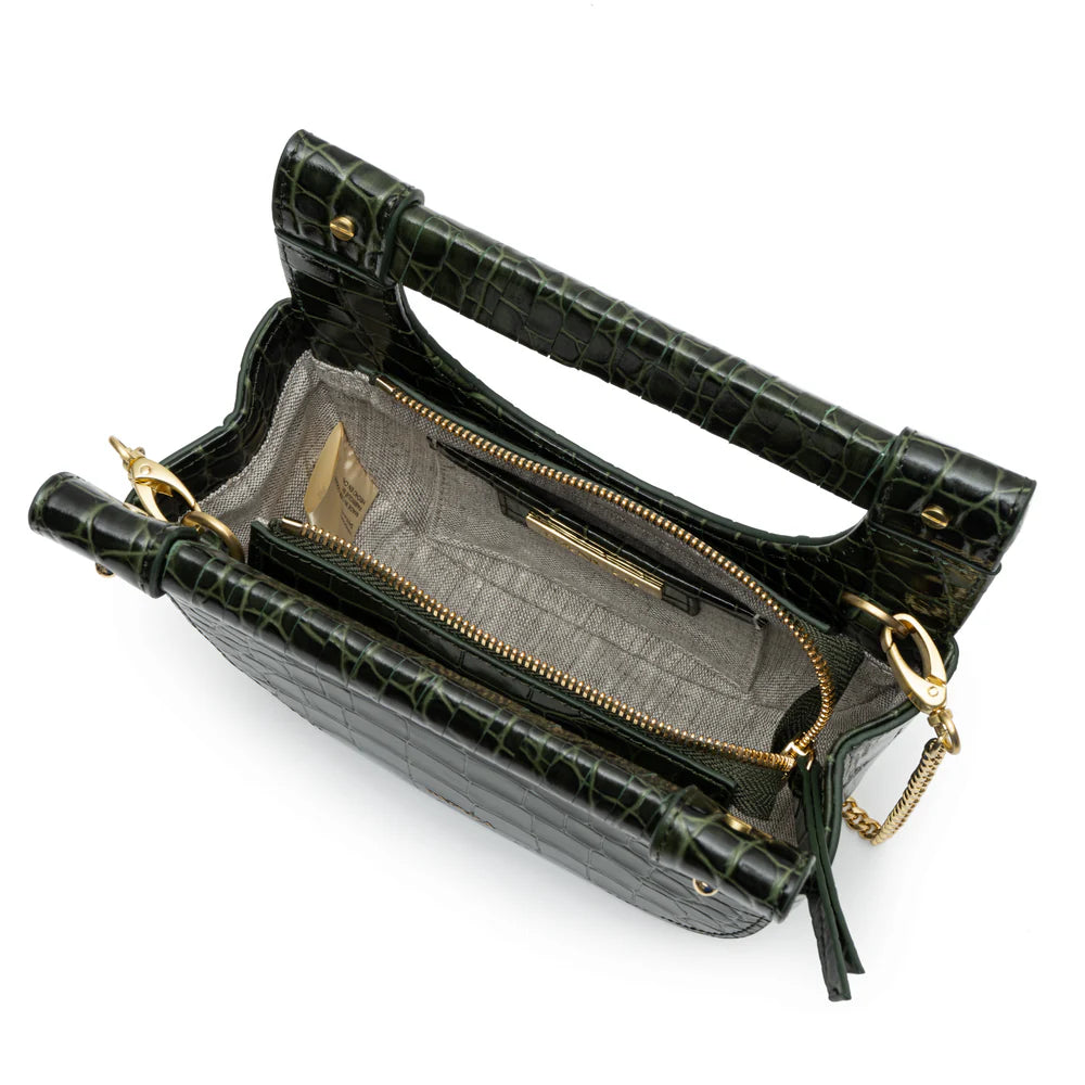 Cybil Halfmoon Bag | Kelp