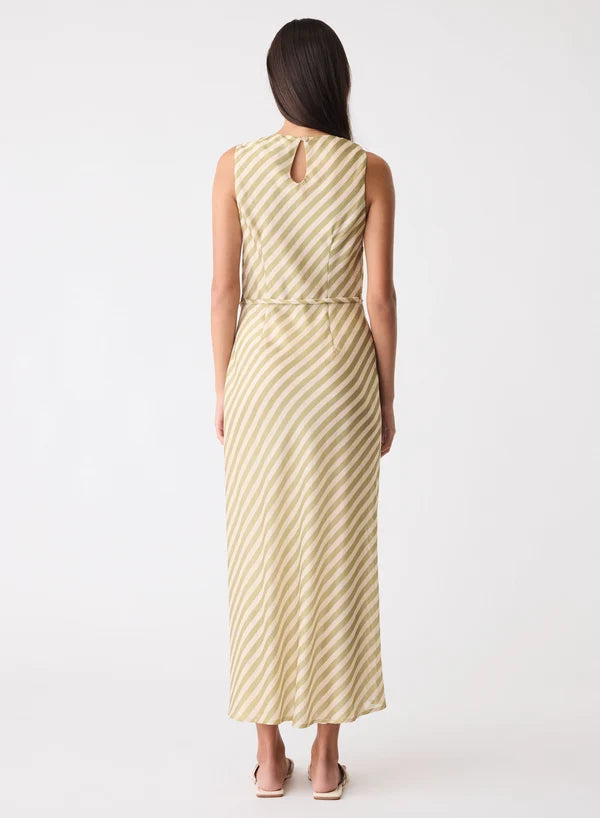 Sahara Maxi Dress | Sage Stripe