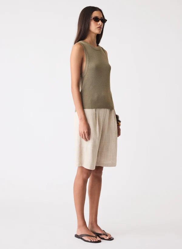 Rebound Knit Tank | Sage