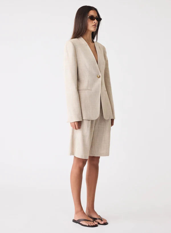 Etch Blazer | Sand