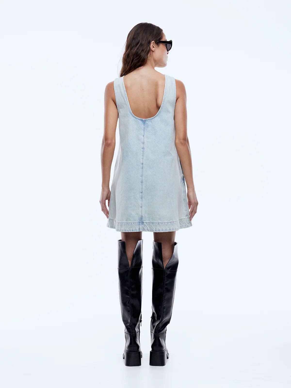 Annie Denim Dress | Light Wash