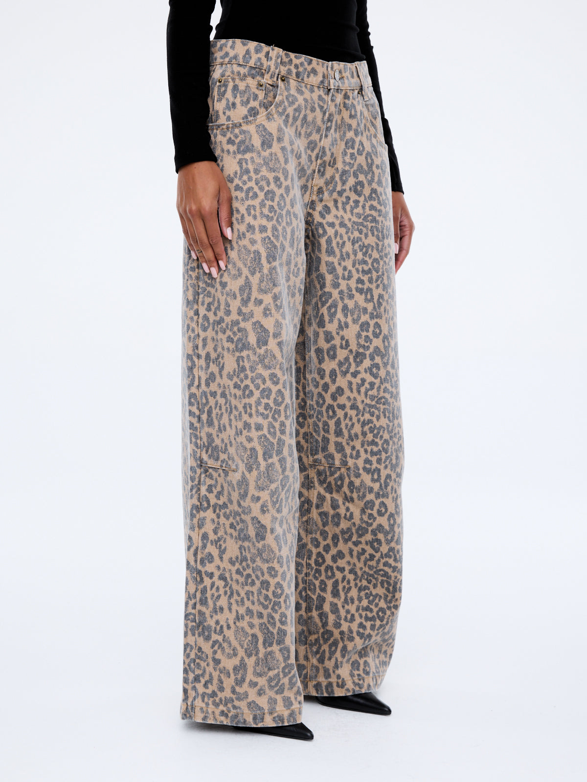 Wynn Animal Jean | Leopard