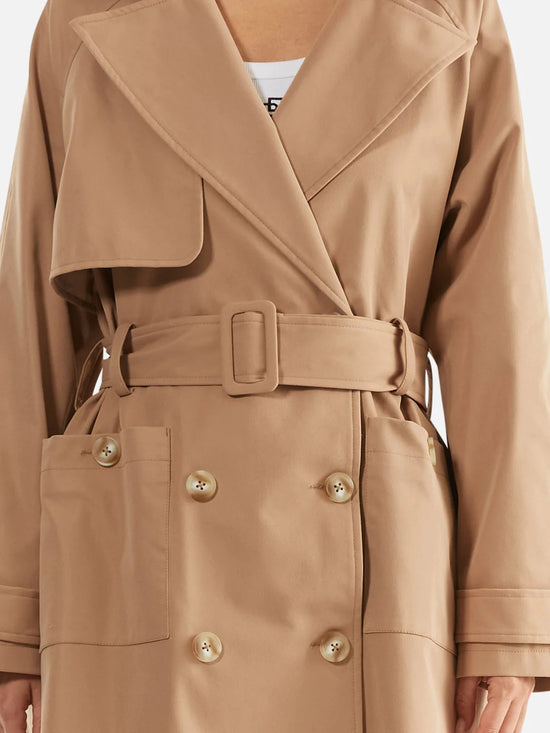 Carrie Trench Coat | Camel
