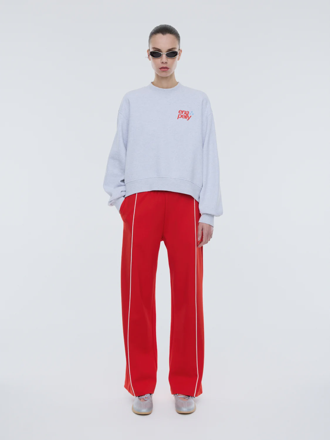 Sport Studio Sweatshirt | White Marle