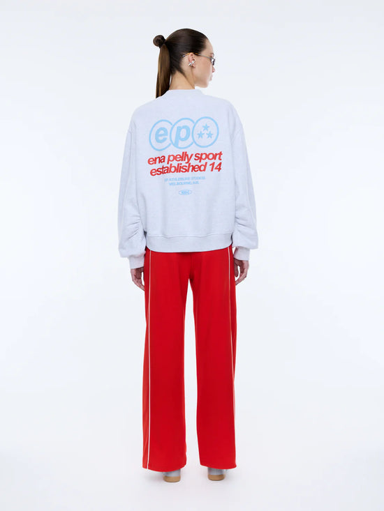 Sport Studio Sweatshirt | White Marle