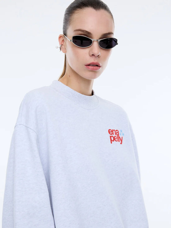 Sport Studio Sweatshirt | White Marle