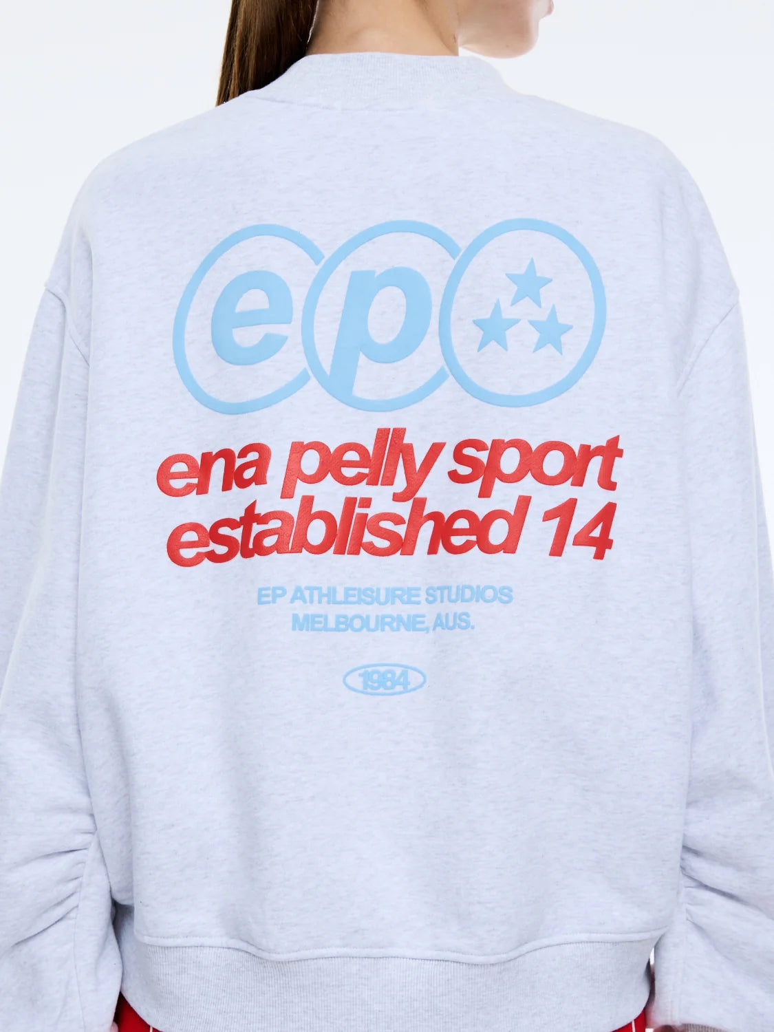 Sport Studio Sweatshirt | White Marle