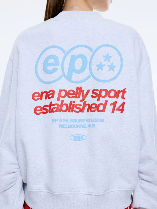 Sport Studio Sweatshirt | White Marle