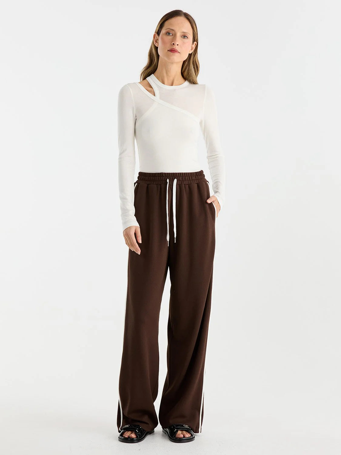 Parker Track Pant | Chocolate