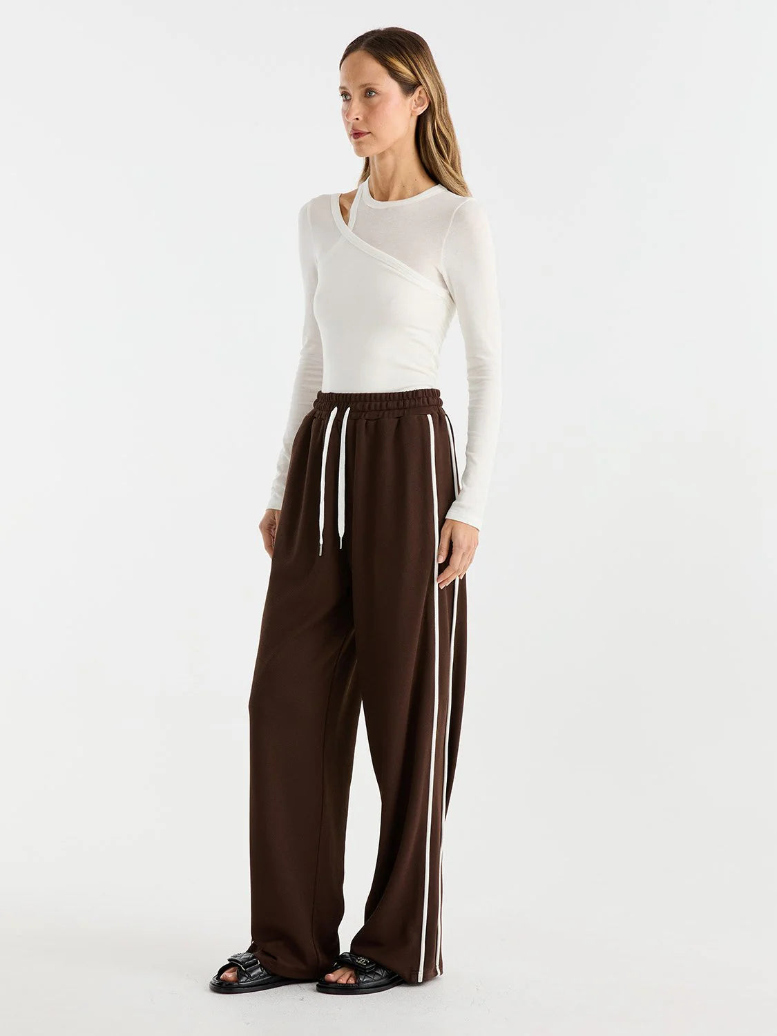 Parker Track Pant | Chocolate