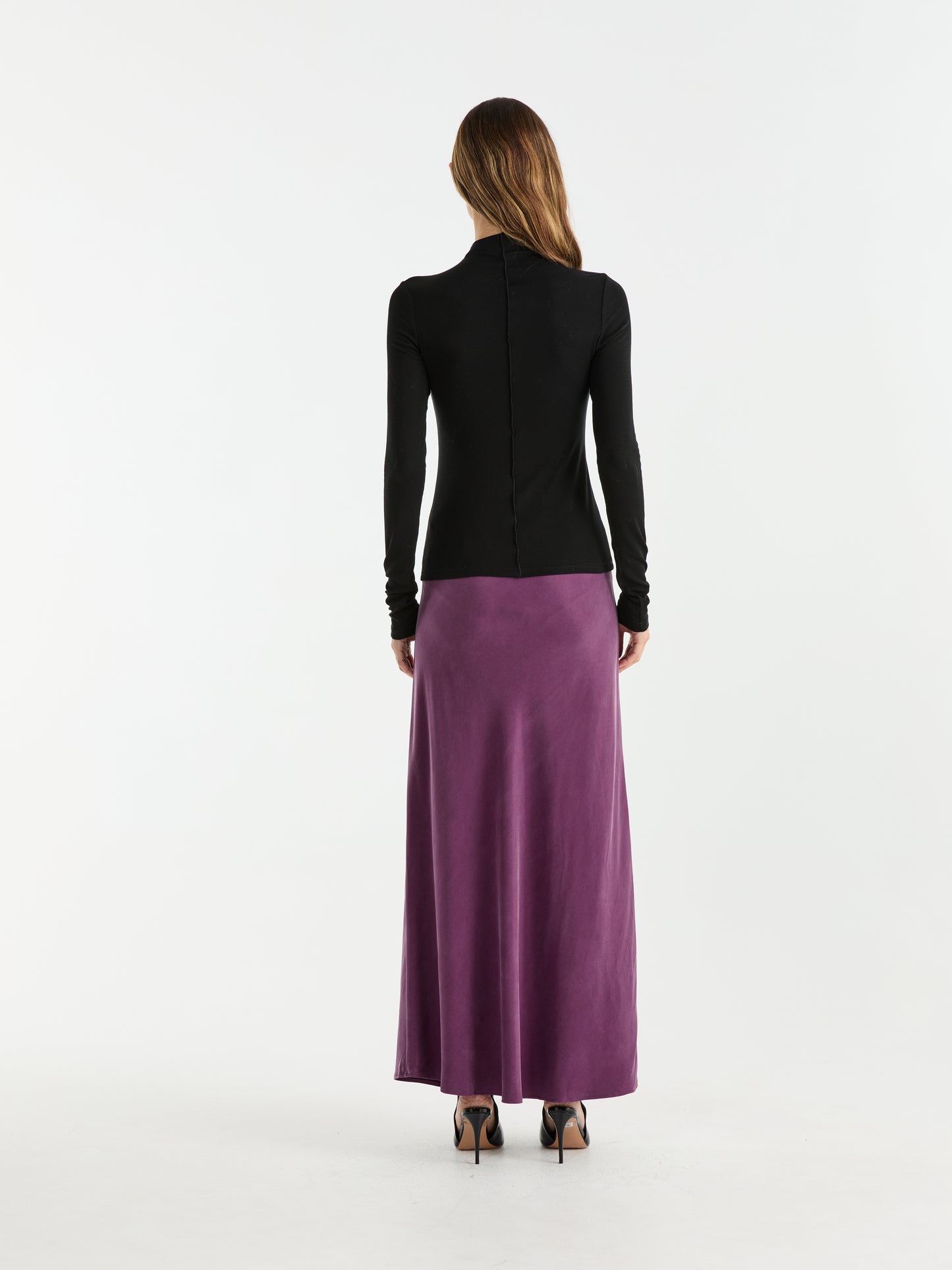 Skye Long Sleeve Top | Black