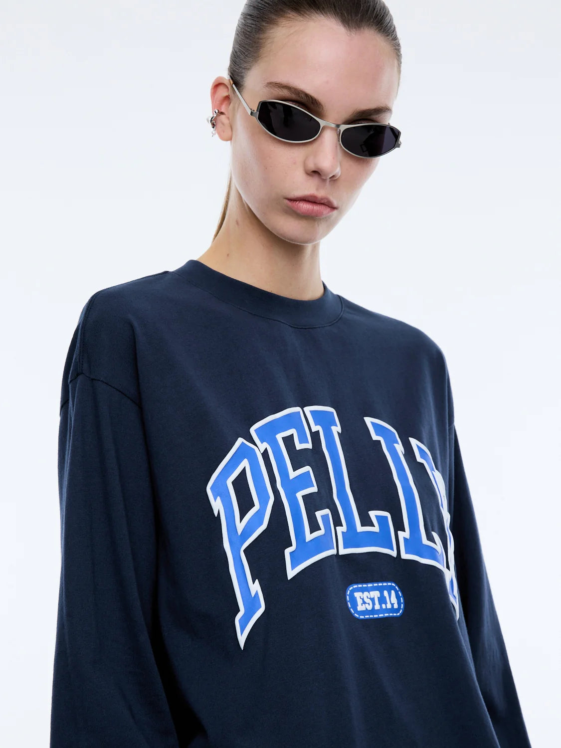 Long Sleeve Pelly Tee | Ink