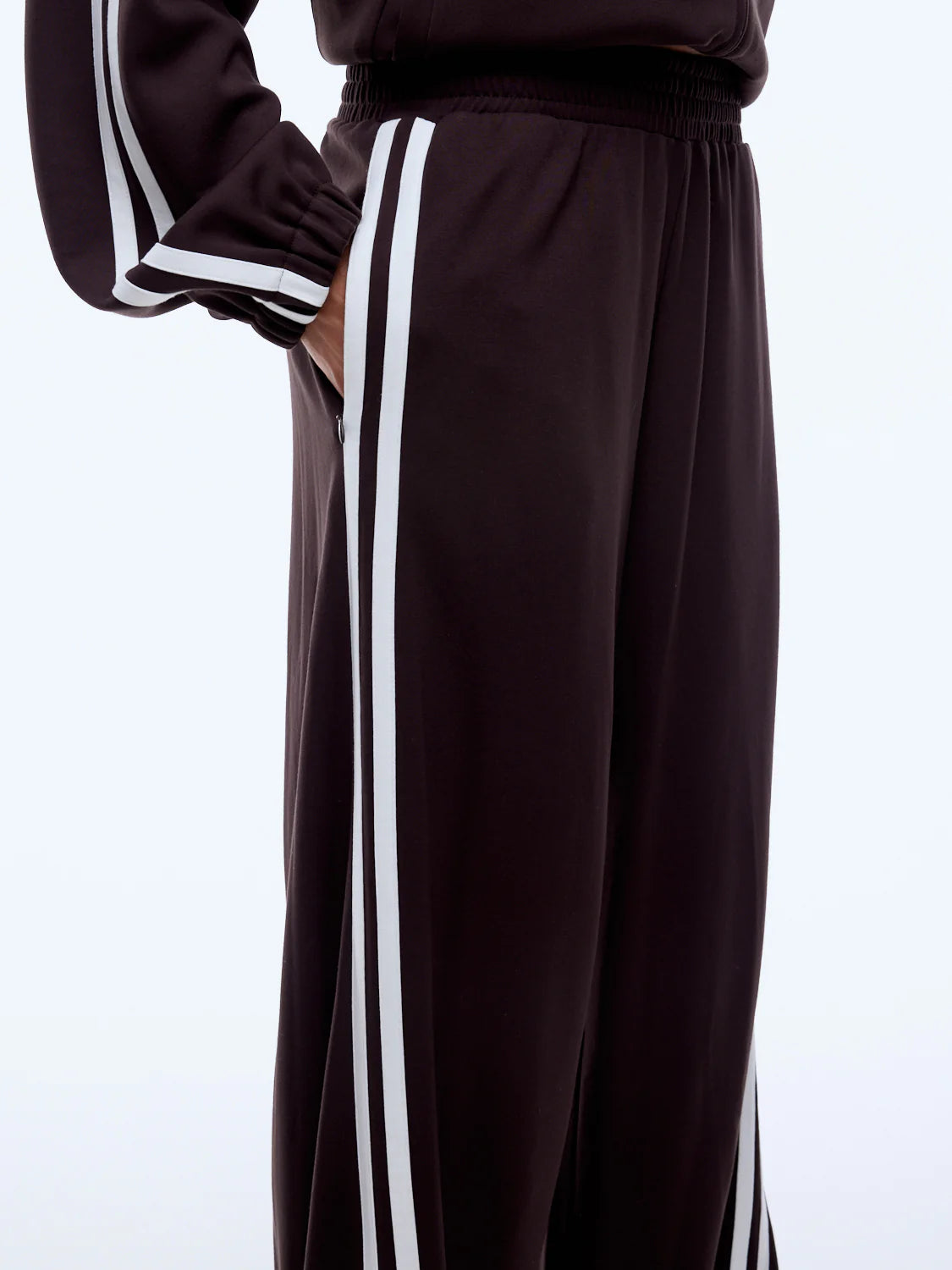 Valentina Stripe Pant | Cocoa