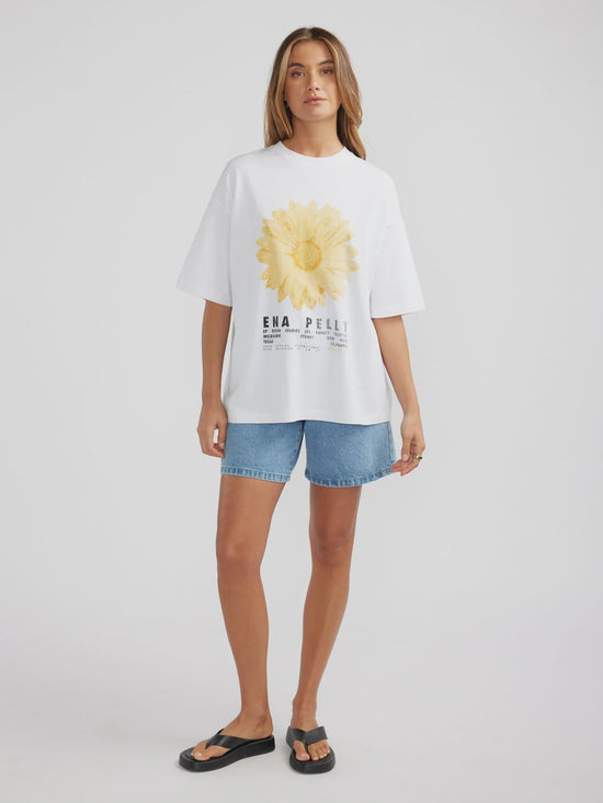 Floral Tee | White